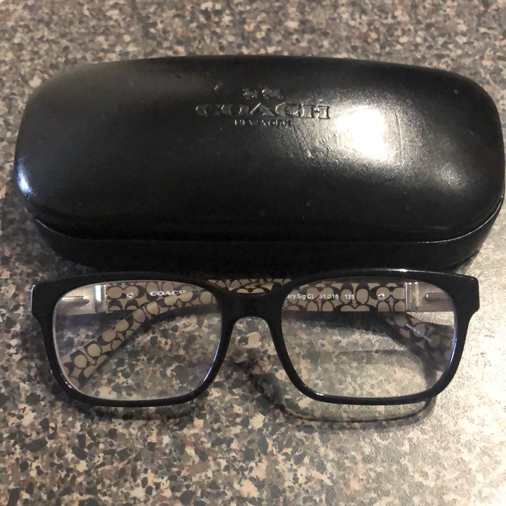 Black frame  women COACH eyeglasses